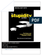 Stupidity paradox