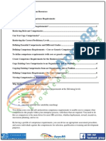 HRMS Competence Requirements Setup