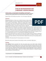 Learning Objectives of Neuroanatomy For Undergraduate Medicine: A Delphi Process