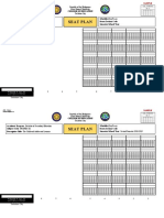 Seat Plan (Regular Seating)