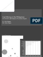 Coal Mining in The Philippines:: An Overview and Analysis of Economic Impact Dr. Cielo Magno Mr. Anton Ragos