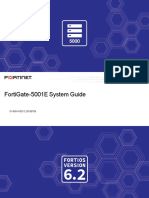 Fortigate 5001E Security System Guide