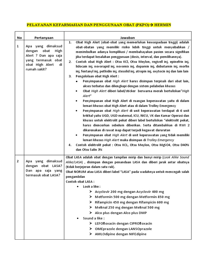 Obat Regivell dan Pengelolaannya | PDF