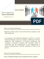 Dispute Resolution Methods & Machinery: M140039MS Ajay Ram K P