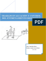 Trabajo Evaluacion y Control Del Entrenamiento Deportivo