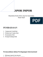 12-Menjelaskan Risiko-Risiko Yang Bisa Terjadi Dalam Ekspor Impor