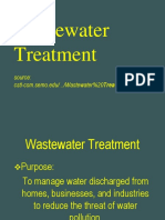 Wastewater Treatment