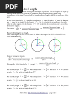 arc length and sector formulas_121128