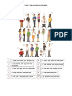 Unit 1 Describing People PDF