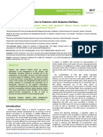 Management and Education in Patients With Diabetes Mellitus PDF