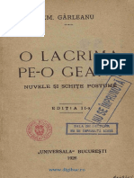 O Lacrimă Pe-O Geană