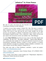 Falas Sistêmicas PDF