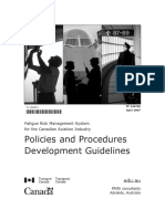 Policies and Procedures Development Guidelines