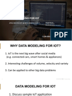 Data Modeling For Iot: Apachecon Iot North America 2017