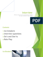 Interview: Effective Interview Skills and Techniques in Finding The Right Candidate For Right Position