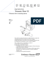 Proline Prosonic Flow 93: Brief Operating Instructions