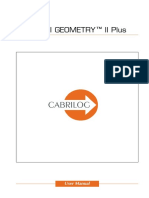 Cabri Geometry II Plus: User Manual