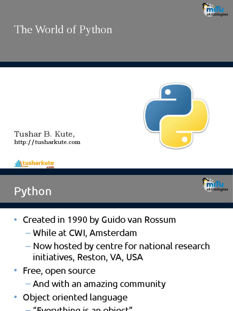 World of Python | PDF