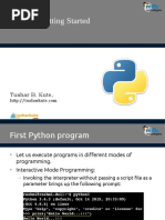 02 Python - Getting Started