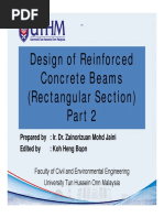 Chapter 4 (Design of Beam) PDF