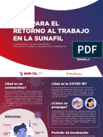 Guía para el retorno seguro a la Sunafil