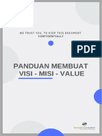 OD - Panduan Membuat Visi Misi Values