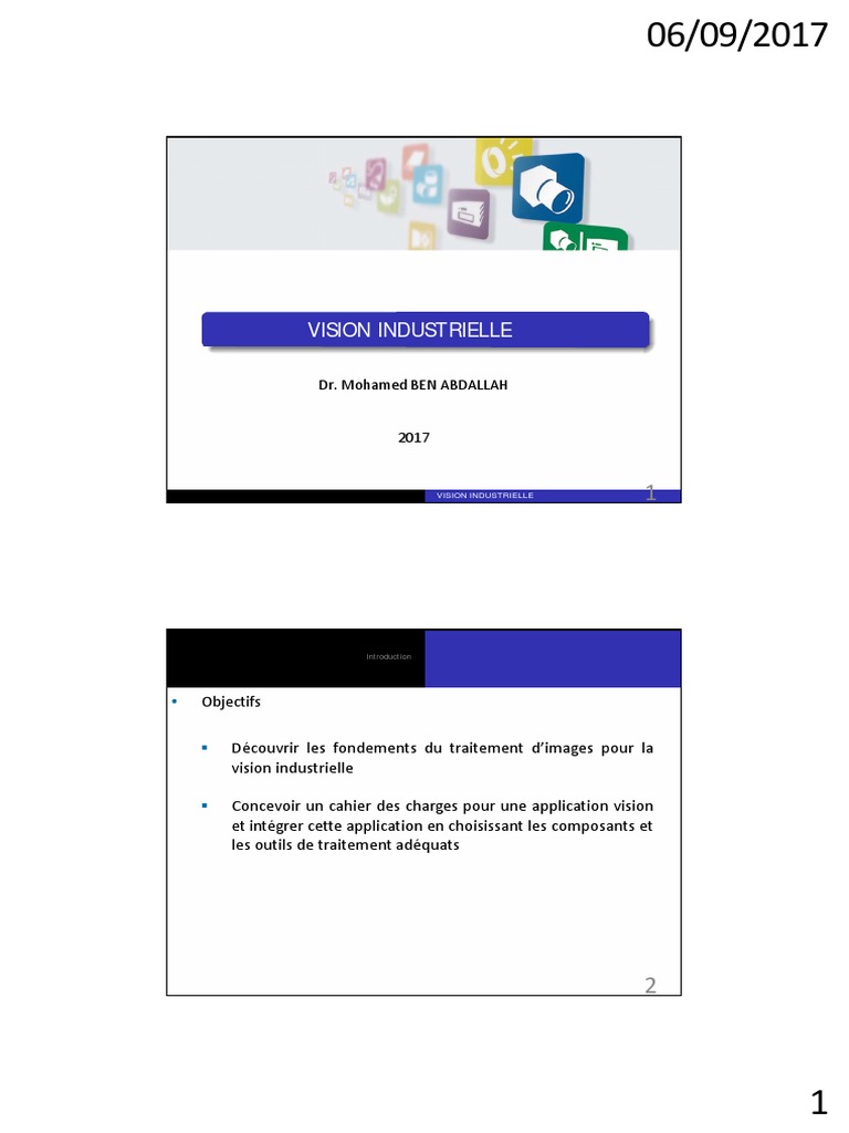 Chapitre 1 - Introduction PDF | PDF | Application | Lumière