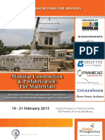 Modular Construction & Prefabrication: The Masterclass: Thinking Beyond The Obvious
