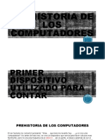 Prehistoria de Los Computadores