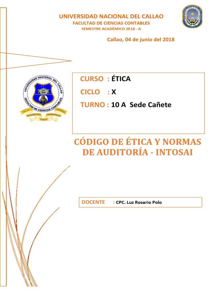 Normas de Auditoría según INTOSAI | PDF | Auditoría | Contralor