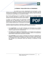 Lectura 16 - Relación Con La Prensa y Relación Con La Comunidad PDF