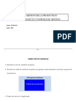 00cours Gestion Production Lic Audit Contrôle de Gestion 6 Déc 2015