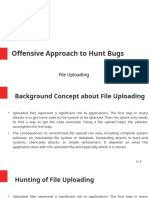 Offensive Approach To Hunt Bugs: File Uploading