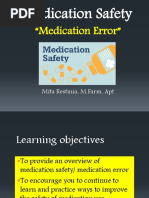 Medication Error 2017