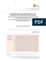 Autoaceptación Y Sentido/Propósito Vital en Personas Mayores Institucionalizadas