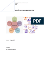 8° Asignación de Proyecto I - Metodología de La Investigación