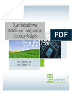 Quantitative Analysis of Power Distribution Configurations