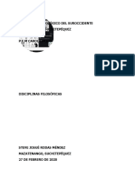 Disciplinas filosóficas: ontología, ética, epistemología y más