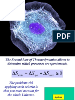 The Second Law of Thermodynamics allows to determine which processes are spontenouis