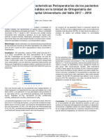 Caracteristicas Operatorias de Los Pacientes Atendidos en La Unidad de HUV - Geraldine Altamar PDF