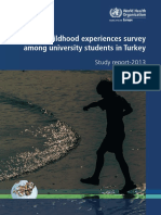Adverse Childhood Experiences Survey Among University Students in Turkey (Eng) PDF