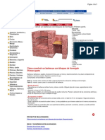 Como Construir Un Barbecue Con Bloques de Hormigon Primera Parte PDF