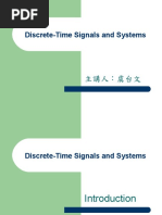 Discrete-Time Signals and Systems - GDLC