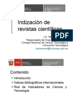 Indización de revistas científicas