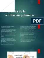 Mecánica de La Ventilación Pulmonar