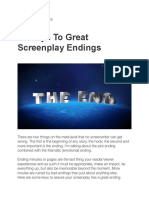 10 Keys For Great Screenplay Endings