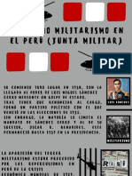 El Último Militarismo en El Perú (Junta Militar) PDF