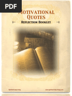 Download Motivational Quotes Reflection Booklet by Maisen Mosley SN46882584 doc pdf