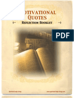 Motivational Quotes Reflection Booklet
