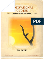 Motivational Quotes Reflection Booklet Volume 2 